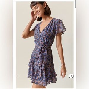 Francesca’s Sarah Floral Mini Dress